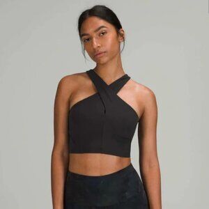 Poshmark Nulu Longline Bra Black Sz 2